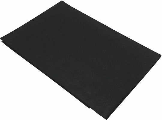 Le Blanc Cotton Line Pillowcase Set with Envelope Cover Black 50x70cm.