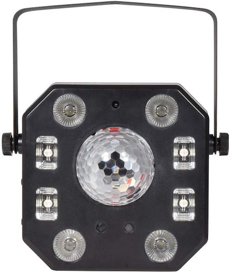 QTX Sound Laser Wash LED DMX Pentaflash 5-in-1 RGBW