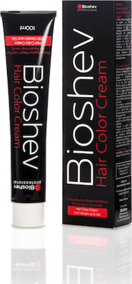 Bioshev Professional Hair Color Cream Hair Dye 6.00 Dark Blonde Enhanced 100ml