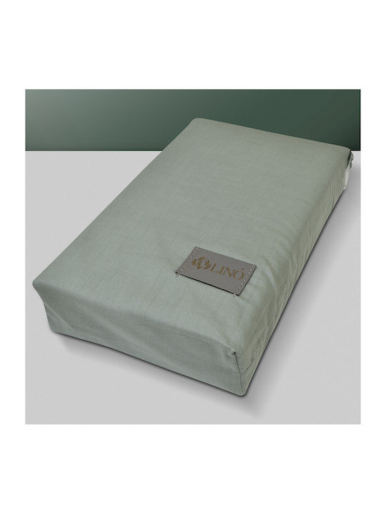 Lino Home Moderna Σεντόνι Υπέρδιπλο 240x260εκ. Petrol