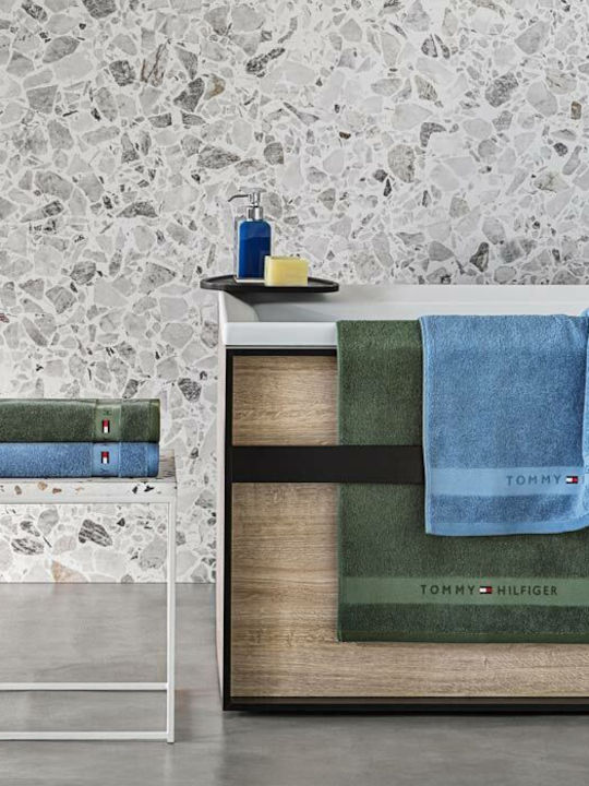 Tommy Hilfiger Hand Towel Legend 40x60cm Khaki Weight 540gr/m²