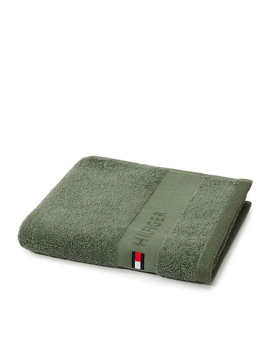 Tommy Hilfiger Hand Towel Legend 40x60cm Khaki Weight 540gr/m²