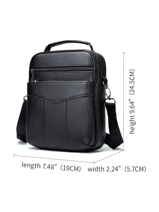 Leather Men's Bag Shoulder / Crossbody Brown