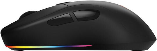 Savio Rift Drahtlos RGB Gaming Gaming Maus 10000 DPI Schwarz