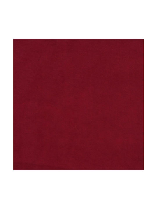 Velvet Burgundy Footstool 60x50x41cm