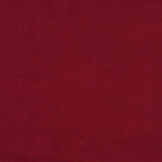 Velvet Burgundy Footstool 60x50x41cm