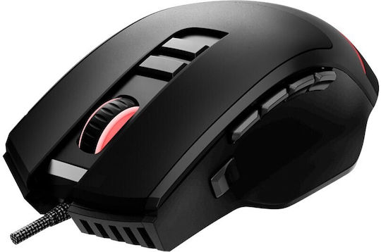 Savio Valiant RGB Gaming Ποντίκι 12400 DPI Μαύρο