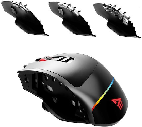 Savio Valiant RGB Gaming Ποντίκι 12400 DPI Μαύρο