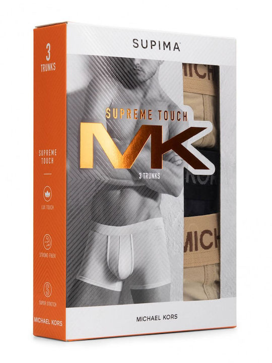 Men's Boxers Beige / Black 3Pack