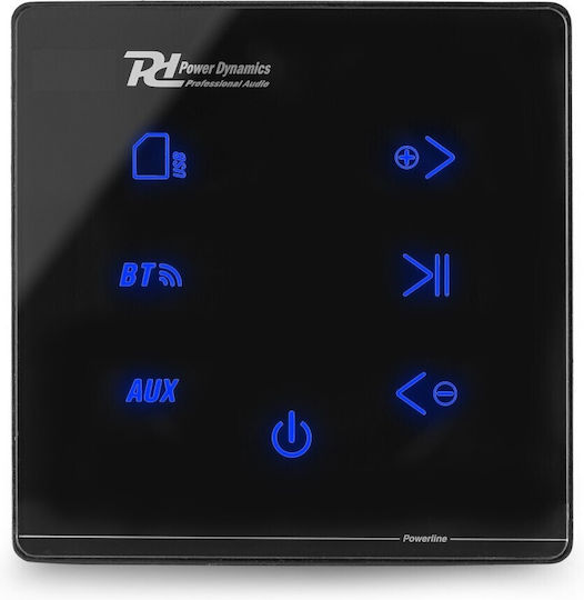 Power Dynamics A100B Priză Amplificator Cu Cadru În Culoare Neagră 952.452