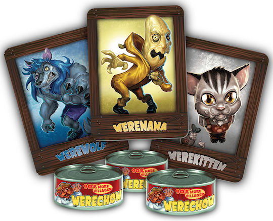 Настолна игра Werebeasts за 3-10 играчи 8+ години (EN) Bezier Games