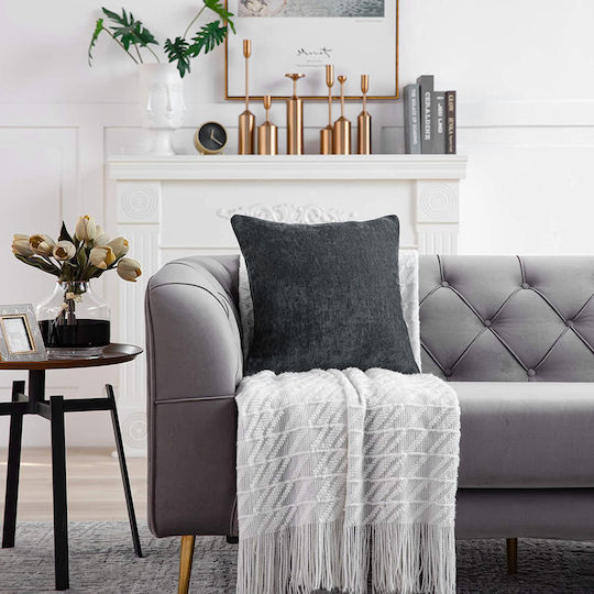 Saray Home Възглавница За Диван Сива 45x45см