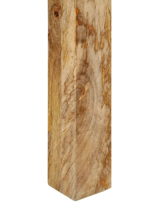 Table Bar from Solid Wood Natural 112x55x108cm