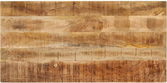 Table Bar from Solid Wood Natural 112x55x108cm