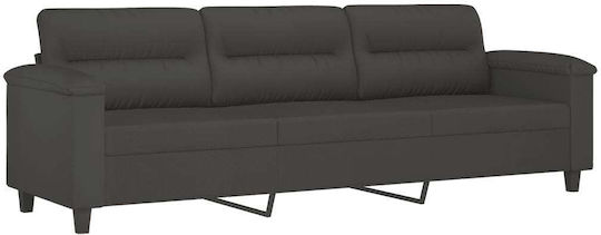 Σετ Σαλονιού Couch & Hocker Dark Grey