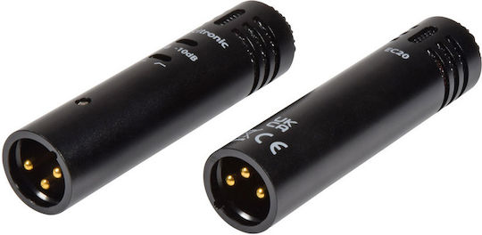 Citronic ECM20 Πυκνωτικό Μικρόφωνο XLR Shock Mounted για Studio