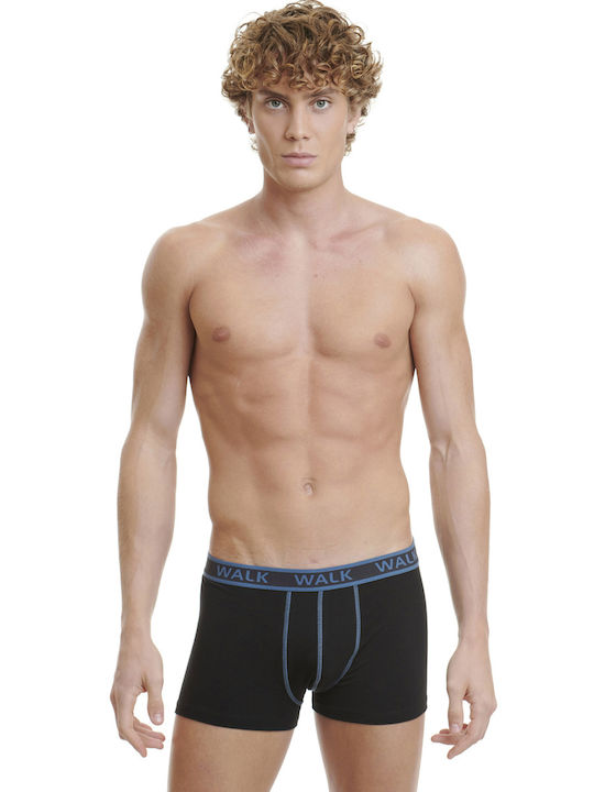 Ανδρικά Μποξεράκια Black Lime / Black Blue 2Pack
