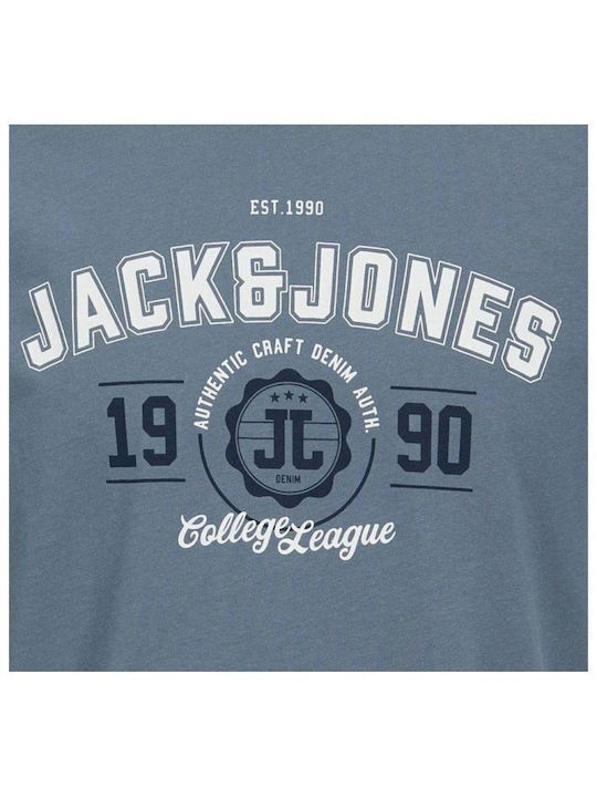 Jack & Jones Ανδρικό T-shirt Κοντομάνικο Flint Stone Big Scale