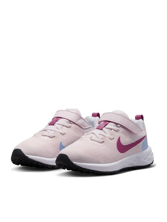 Revolution Revolution 6 PSV Kids Sports Shoes Running with Hoop & Loop Closure Pink