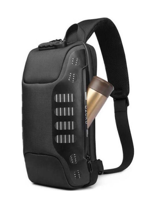 Herrentasche Sling Schwarz