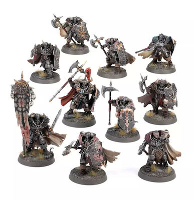 Games Workshop Warhammer Slaves to Darkness: Chaos Warriors Unbemalte Figuren 99120201131