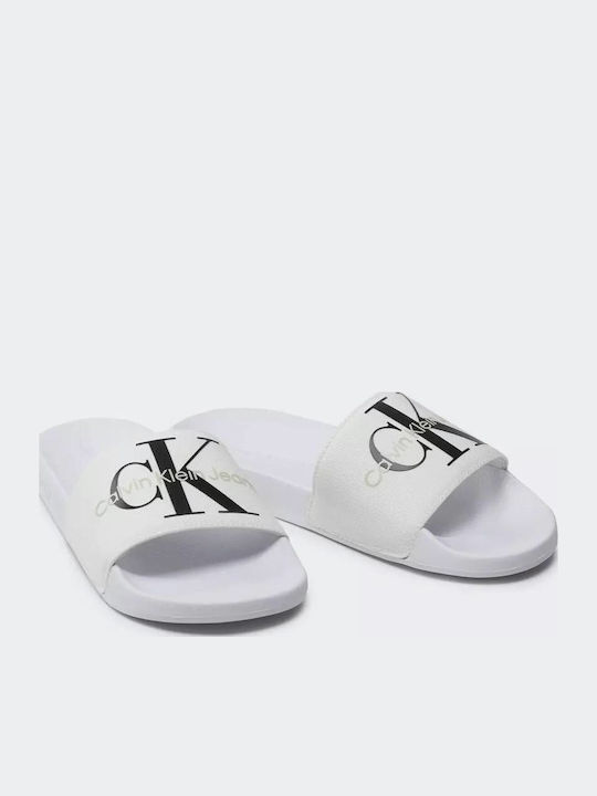 Men's Slides White