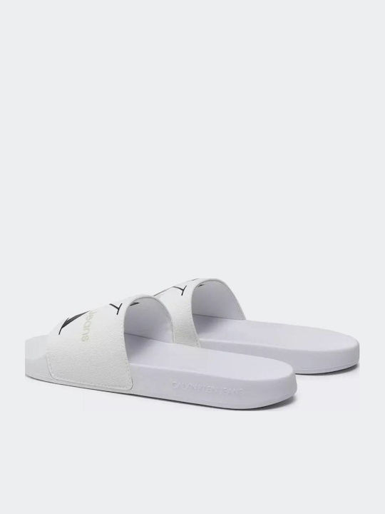 Men's Slides White