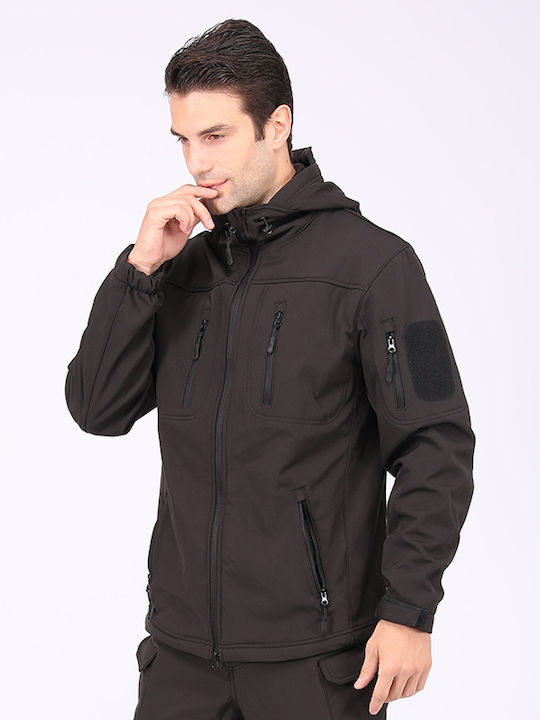 SOFTSHELL JACKE MRK SCHWARZ