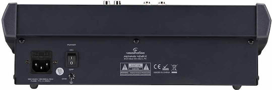 Soundsation ALCHEMIX-402FX Αναλογική Κονσόλα 8 Καναλιών με Phantom Power & 4 Εισόδους XLR