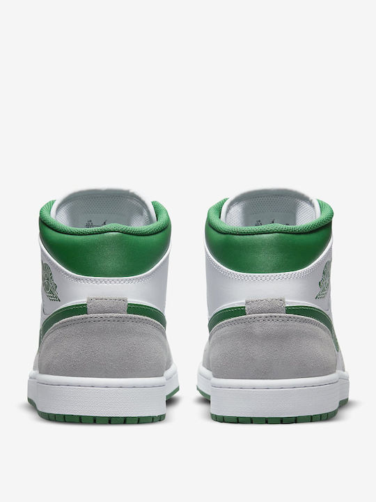 Air  1 Retro Mid SE Herren Stiefel White / Neutral Grey / Lucky Green