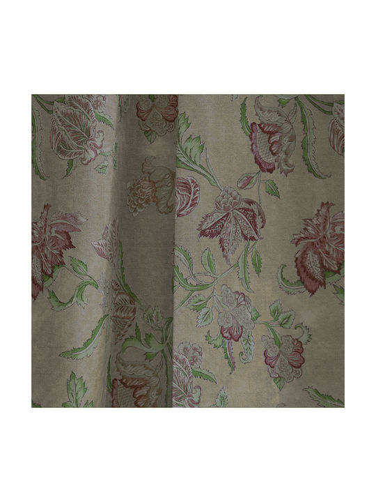 La Maison Blanche Κουρτίνα με Τρέσα Liz Μπεζ 145x270εκ.
