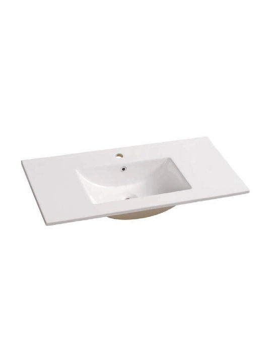 Ceramita MN 90 Inset Sink Porcelain 80x46x18.5cm White