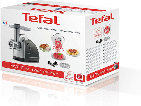 Tefal Μηχανή Άλεσης Κιμά 2200W Γκρι