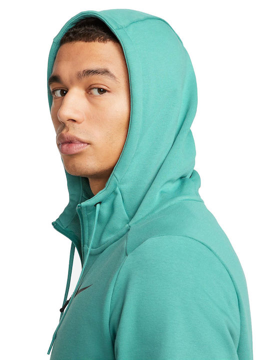 Dri-Fit Sweatshirt für Herren mit Kapuze Türkis
