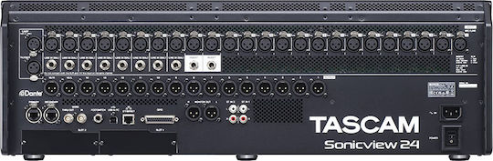 Tascam SonicView 24 Αυτοενισχυόμενη Ψηφιακή Κονσόλα 44 Καναλιών / 16 Εισόδους XLR