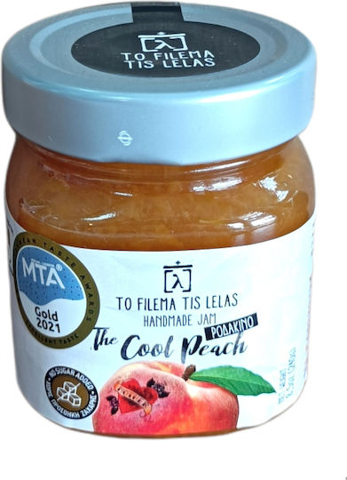 To Filema Tis Lelas Jam Peach The Cool Peach Sugar Free 250gr