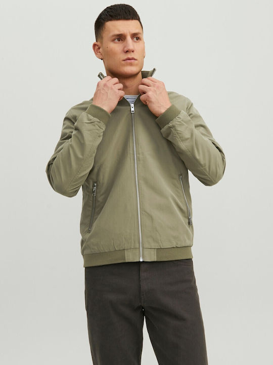Jacket Bomber Waterproof and Windproof Dusky Green