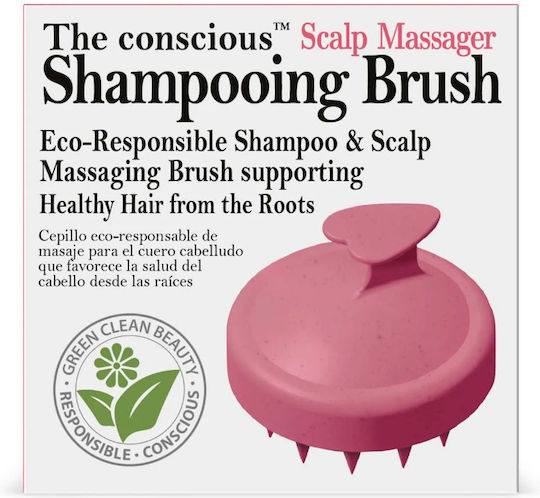 Biovene Essential Scalp Shampoo Brush Масажор за скалп Розов