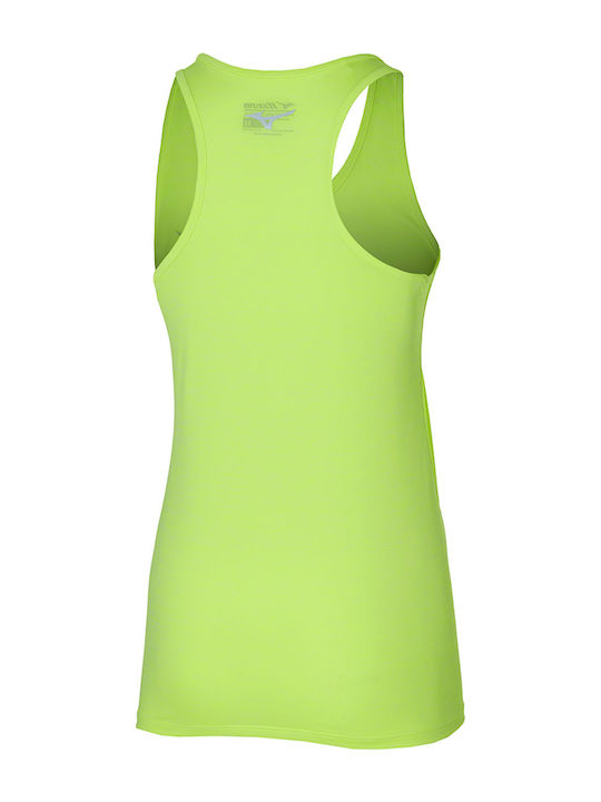 Mizuno Impulse Core Damen Sportlich Bluse Ärmellos Grün