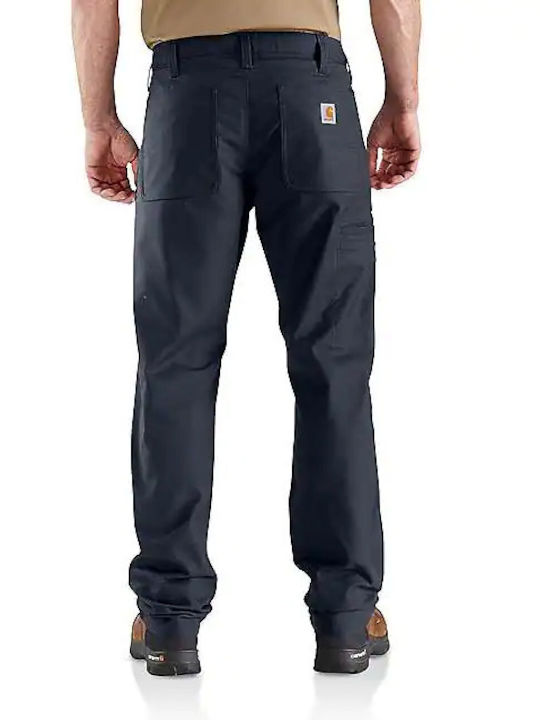 Carhartt Pantaloni pentru bărbați cu Croială Lejeră Albastru marin