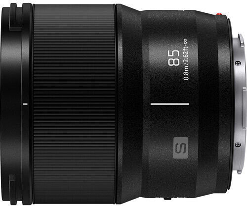 Panasonic Full Frame Φωτογραφικός Φακός LUMIX S 85mm F1.8 Telephoto για Leica L Mount Μαύρος