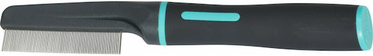 Zolux Anah Comb for Misc Hair Lengths for Flea Removal Black