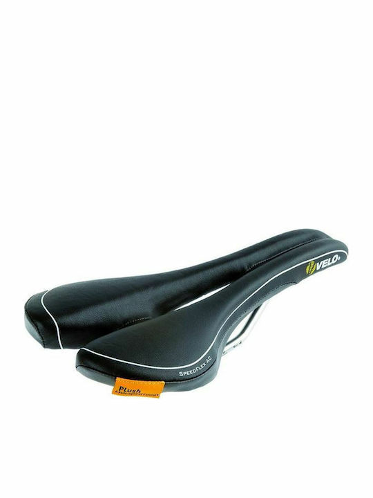 Velo Plush Airchannel Comp Black Bicycle Saddle MTB 275x130MM