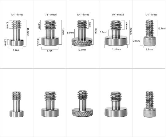 SmallRig Screw Set for Camera Accessories Accessory