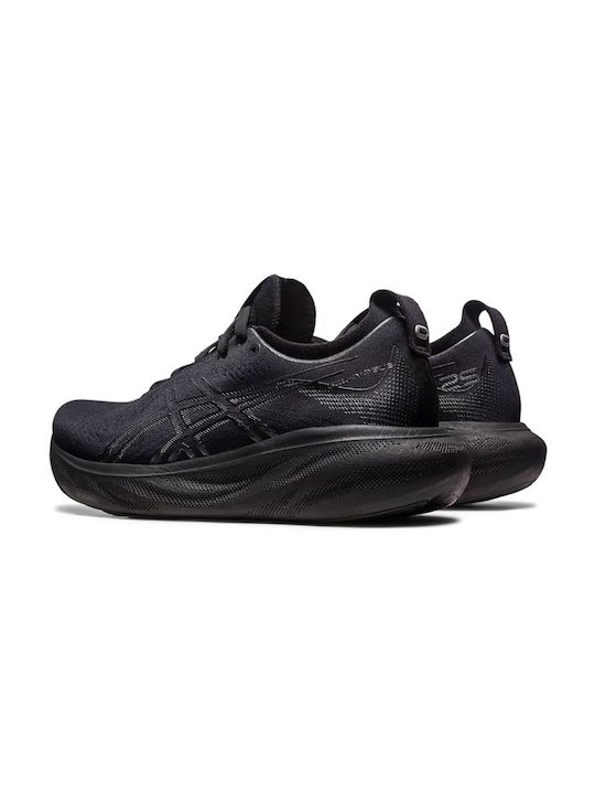 Gel-Nimbus 25 Damen Sportschuhe Laufen Black / Graphite Grey