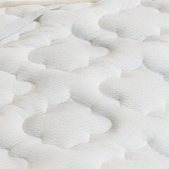 Elatirio Strom Mattress Topper Classic Super Double Polyester with Elastic Straps 160x200x2cm