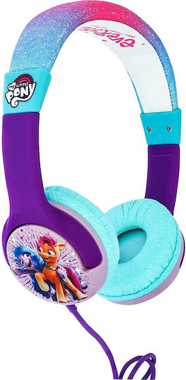 OTL My Little Pony Ασύρματα / Ενσύρματα Παιδικά On Ear Ακουστικά με 24 ώρες Λειτουργίας Μωβ
