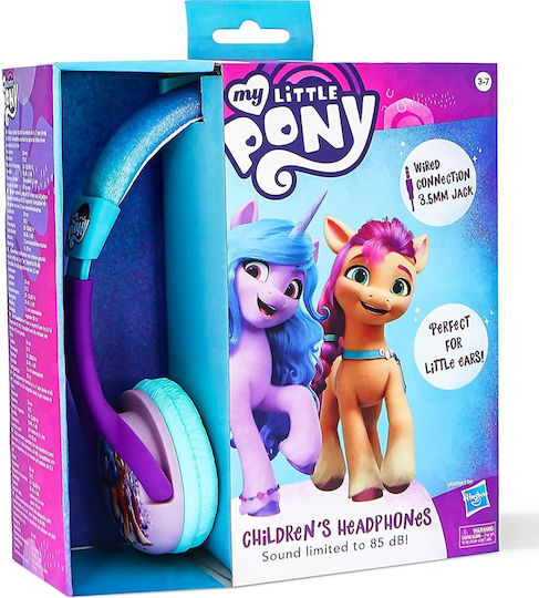 OTL My Little Pony Ασύρματα / Ενσύρματα Παιδικά On Ear Ακουστικά με 24 ώρες Λειτουργίας Μωβ