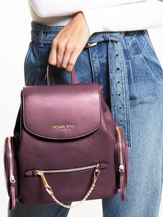 Michael Kors Leder Damen Tasche Rucksack Burgundisch