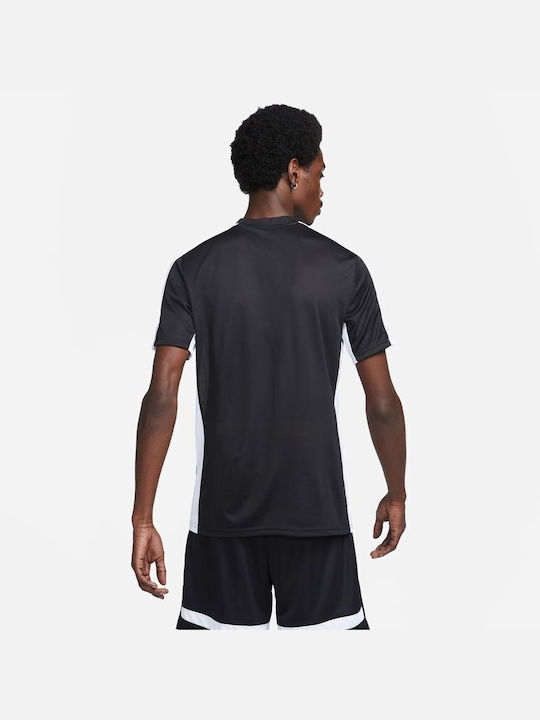 Nike Αθλητικό Ανδρικό T-shirt Dri-Fit Μαύρο με Στάμπα